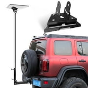 Starlink Mini Pole Mount, Starlink Mini Trailer Hitch Mount Kit, Fits 2 In Square Receiver Tube Opening